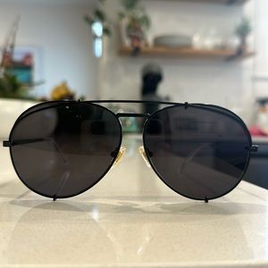 DIFF Aviator Sunglasses